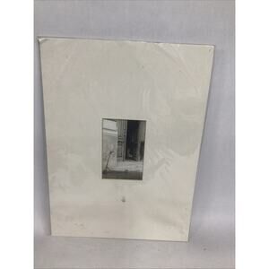 Antique Framed Fine Art Print Of A Scooter - Signed